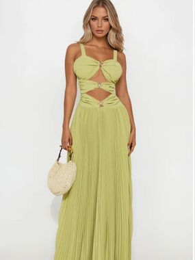 New with tags “Alice Pleated Maxi Dress”